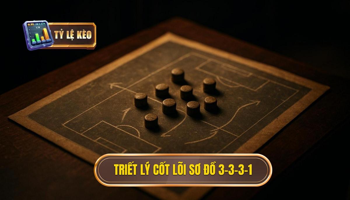 Nguồn gốc và triết lý cốt lõi của sơ đồ 3-3-3-1
