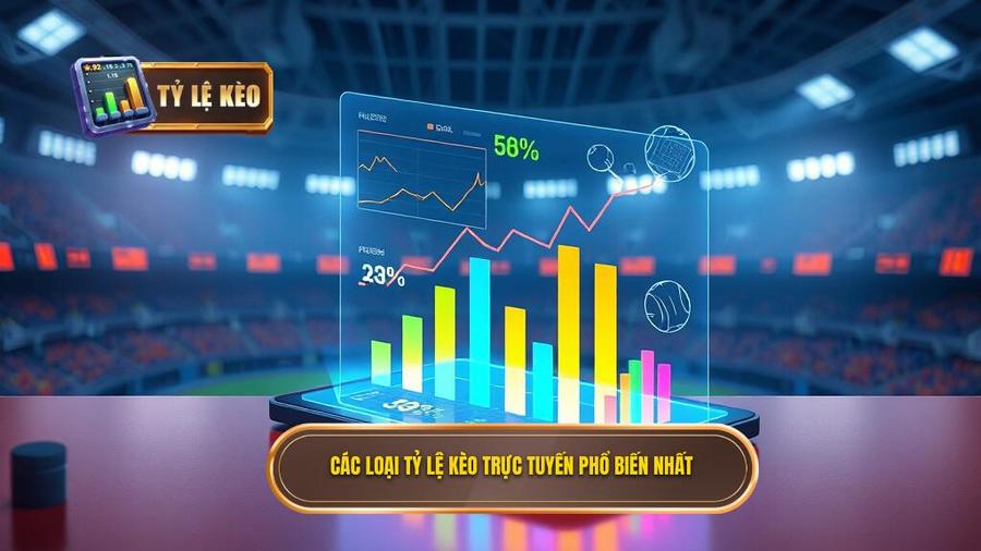 Các loại tỷ lệ kèo trực tuyến phổ biến nhất